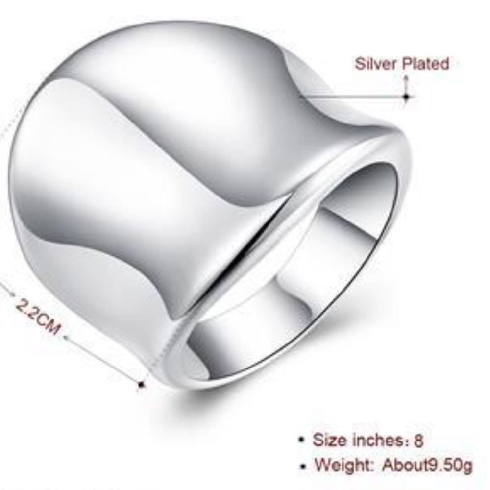 Gorgeous silver statement ring - Picture 3 of 4